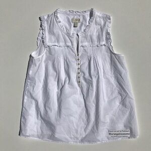 ANN TAYLOR LOFT TANK TOP SHIRT BLOUSE SIZE LARGE